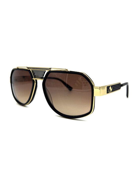 Champion Accessories - Champion Elan C01 Matte Black Polarized Navigator Authentic Sunglasses 61-17-145